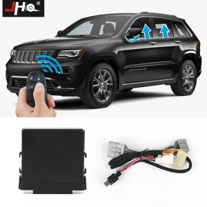 JHO Kit modulo chiudifinestra automatico a 4 porte per auto per Jeep Grand Cherokee Limited 2014 2021 2016 2017 2018 accessori