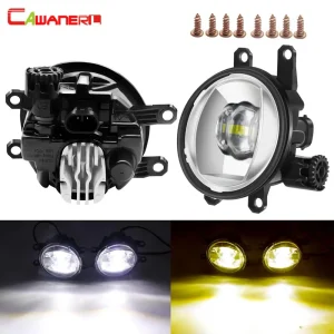 LED Della Luce di Nebbia di Montaggio Auto Paraurti Anteriore Lampada Della Nebbia DRL 30W 8000LM 12V Per Toyota Corolla Yaris Fortuner Verso HiLux Aygo IQ Matrix