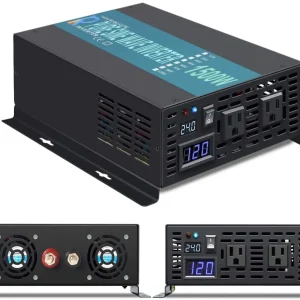 3000W Peak Off Grid Inverter solare a onda sinusoidale pura 1500W 24V 220V convertitore Inverter di potenza 12V/48V/110V DC a 120V/230V/240V AC