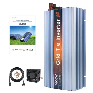 1400W On Grid Tie Inverter MPPT Solar Inverter 18V 36V DC Convertitore di onda sinusoidale pura AC 110V 220V per 36 60 72 celle PV