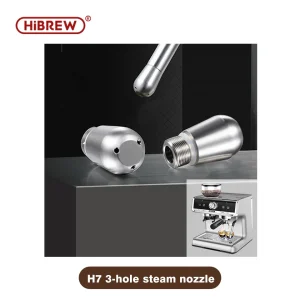 Tramoggia per chicchi di caffè HiBREW H7 e ugello per vapore a 3 fori H7 e collegamento serbatoio acqua H1/H1A/H2/H2A/H3/H7