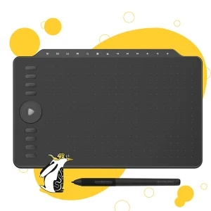 Tavoletta grafica GAOMON M1220 tavoletta da disegno da 12 pollici supporto inclinabile Redail penna senza batteria 8 tasti Express con 13 tasti multimediali