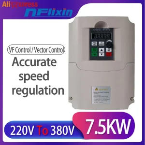 Convertitore di frequenza monofase 4kw 220v famiglia di Ingresso e di tre fasi 380v di uscita Trasporto VELOCE Libero