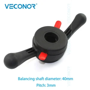 40X3mm Passo A Sgancio Rapido Dado Lug Dado Vite Ala Dado Rim Dado Inserto In Plastica Rigida Materiale Per Ruota di Bilanciamento Della Macchina