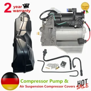 AP03 per LAND ROVER DISCOVERY 3 4, Range Rover Sport AMK del COMPRESSORE D’aria DELLA POMPA + COPERTURA LR045251