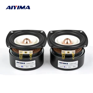 AIYIMA 2 Pz 3 Pollici Audio Altoparlanti Portatili 4 8 Ohm 15 W Gamma Completa Hifi Bass Altoparlante Altavoz Portatil Altoparlante FAI DA TE Home Theater