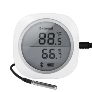 INKBIRD IBS-TH1 Plus Termometro e igrometro wireless Registratore di dati Sensore intelligente Misuratore Stazione meteorologica per la produzione di animali domestici di sauna