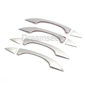 Copertura della maniglia della porta per Audi A6 C7 2012 2013 2014 2015 cornice per modanatura in acciaio inossidabile decorazione esterna in argento