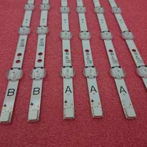 Striscia di retroilluminazione A LED per Toshiba 49U6763DG 49U5863DB 49U6763DA 49U6763DB 49U5766DB Vestel 49 UHD DRT VNB A B LT-49C870A LT-49C862
