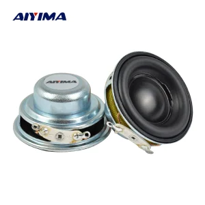 AIYIMA 2 Pz 40 MILLIMETRI Mini Audio Altoparlanti Portatili 16 Core 4 Ohm 5 W Gamma Completa Altoparlante Gomma Lato NdFeB Altoparlante Magnetico