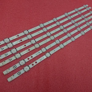 Striscia di retroilluminazione a LED per Toshiba 49U5663DG 49U5766DB 49U6763DB 49U6663DB 49U5863DB Vestel U49H700 VES490QNDL VES490QNDS-2D-U11