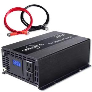 2000W picco onda sinusoidale pura Inverter solare potenza 1000W 12V/24V/36V/48V cc a 120V/220V/230V/240V convertitore di tensione ca Display LCD