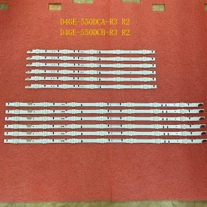 Striscia di retroilluminazione a LED per Samsung UE55H6475SU UE55H6500AL UE55H6500AT UE55H6500SL UE55H6500ST UE55H6500SZ UE55H6505ST UE55H6590SV