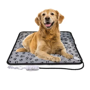 Cuscino riscaldante per coperta elettrica per animali domestici cuscino per sedia a temperatura regolabile anti-morso impermeabile per cani cuccia cane
