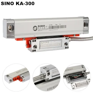 Alta precisione KA-300 Sensore di spostamento lineare Smerigliatrice Righello digitale Sino KA300 470 520 570 620 670 720 770mm 5um TTL