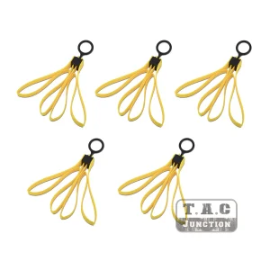 Cinturino tattico in plastica usa e getta stile KD ASP ripiegabile cinturino in plastica usa e getta giallo BK manette Decorative cintura 3 pezzi/5 pezzi