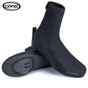 Copriscarpe da ciclismo termici Aero Copriscarpe in neoprene antipioggia Copriscarpe per bici da corsa MTB Copriscarpe per stivali Attrezzatura da ciclismo invernale
