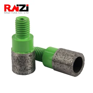 Raizi 1pc punta da trapano CNC s punte da dito da taglio filettatura M12 punta da trapano a vite diamantata con taglierina per pietra di marmo Grante