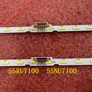 Striscia LED per Samsung UE55RU7105 UE55NU7100K UE55RU7090U UE55NU7021 UE55RU7100 UE55NU7100 UE55NU7020W UE55NU7021W UE55NU7102
