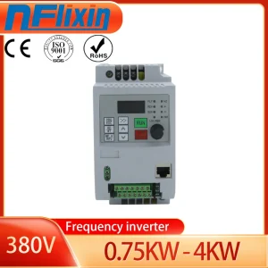 NFLIXIN 9600D-3T 380V 0.75KW/1.5KW/2.2KW/4KW Inverter a Frequenza Variabile VFD Trifase per Controllo Velocità Motore