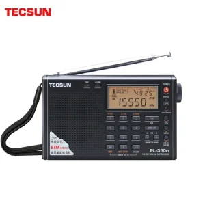 Tecsun PL-310ET Ricevitore stereo FM/AM/SW/LW radio portatile ad alta resistenza con display LED digitale Radio a banda intera PL310