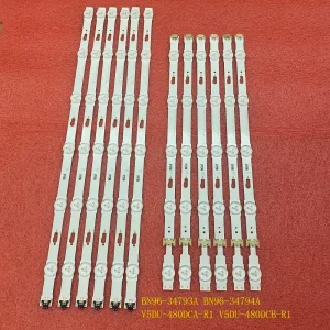 Striscia di retroilluminazione a LED per UE48JU7500U UE48JU6050U UE48JU6060 UE48JU6640U UE48JU6445 UE48JU7500 UE48JU6000 UE48JU6072U UE48JU6400U