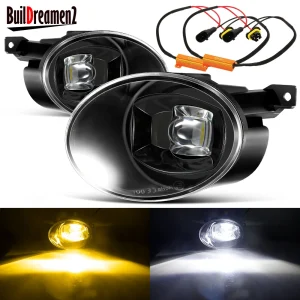 2 X gruppo fendinebbia a LED per VW Volkswagen Jetta Mk6 Tiguan EOS Touran 30W 8000LM paraurti anteriore auto Canbus fendinebbia 9006 12V