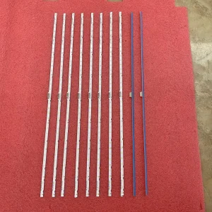 Striscia LED perSamsung UN49NU6300F UN49NU7100 UE49NU7140 UE49NU7100 UE49NU7379U UN49NU7150F BN96-45953A 45953B LM41-00557A