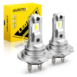 2 pezzi Canbus No Error H7 LED CSP lampadina per fari Mini Fanless Head Light fendinebbia moto faro automobilistico 12V 6500K bianco