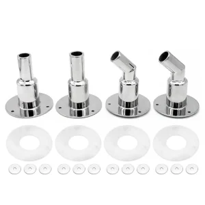 Raccordi di sfiato dell’aria Diesel dell’aria per riscaldatore marino tubo di scarico dello scafo di scarico dello scafo in acciaio inossidabile 316 per Webasto