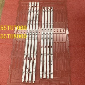 Striscia di retroilluminazione a LED per Samsung UN55TU8200 UN55TU7000 UN55TU8000 UE55TU7025 UE55TU8000 UE55TU7100 UE55TU7000 BN96-50316A 50315A