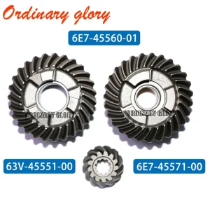 Kit ingranaggi per motore barca YAMAHA F15 4 tempi 15HP 6E7-45560-01 6E7-45571-00 6E7-45571-00