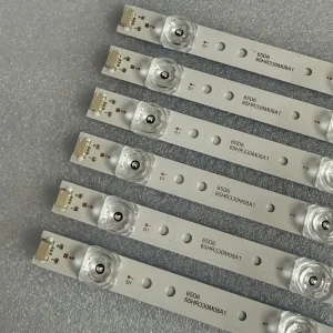 Striscia di retroilluminazione a LED 8LED per TCL 65DP600 65EP660 L65P65US 65S421 65HR330M08A1 4C-LB6508-HR01J PF01J JL.D65081330-365AS-M