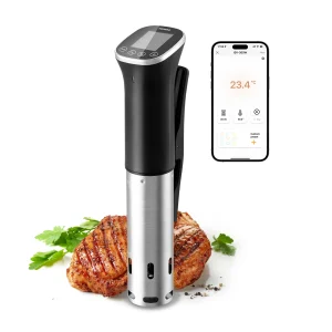 INKBIRD Vacuum Sous Vide Cooker WiFi Sous Vide Machine IPX7 Waterproof Sous Vide Cooker APP gratuita, ricette, allarmi, Timer, prenotazione