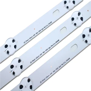 Barra di retroilluminazione a LED per 43UH610V 43UF6407 43UH620V 43UH619V 43UF6409 43UH6030 43UF640 43UF640V 43LH604V HC430DGN
