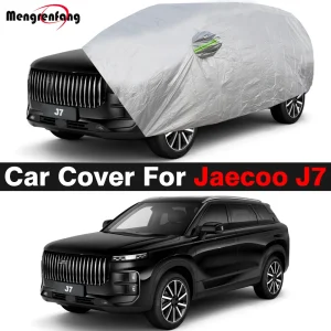 Copertura per auto SUV Outdoor Anti UV Sole Pioggia Neve Copertura di protezione dalla polvere per Jaecoo J7 / Chery Explore 06 / Chery Fulwin T6 2022-2025
