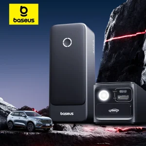 Baseus 600A Jump Starter 6000mAh Caricabatteria per auto per Auto Emergency Power Bank Booster Dispositivo di avviamento Avviamento per auto