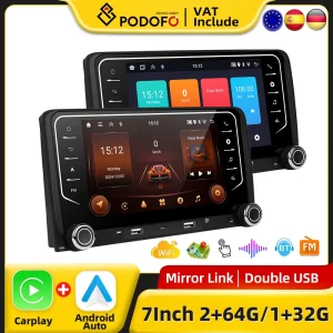 CarPlay autoradio Android per Audi A3 8P 2003-2012 sistema intelligente ricevitore Stereo GPS 2DIN autoradio lettore multimediale