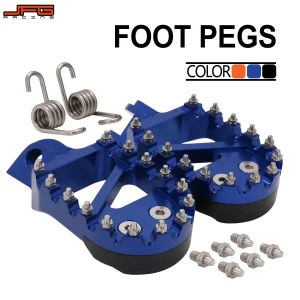 Moto Nuovo Pedana Pedane Pedali Poggia Per Husqvarna TC TE FC FE FS 65 85 125 250 300 350 450 Per Beta RR X-TRAINER JFG