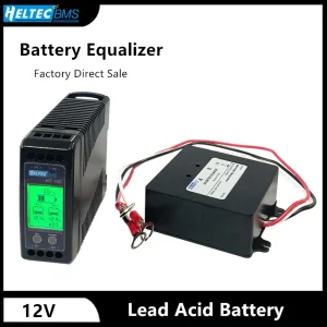Heltec 12V LCD/LED Equalizzatore Batteria Batterie Bilanciamento della tensione Batteria al piombo Conntata Serie parallela per 24/36/48V/96V