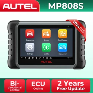 Autel MaxiPRO MP808S strumenti diagnostici controllo bidirezionale OBD2 Scanner automobilistico codifica ECU Scanner diagnostico aggiornamento MP808