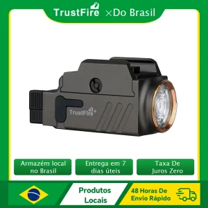 Torcia tattica a LED TrustFire GM23 800 lumen Torcia ricaricabile USB montata su guida luminosa GL0ck