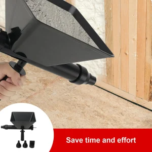 Pistola per cemento elettrica, dispositivo per iniezione porte e finestre, dispositivo di riempimento porta antifurto, pistola per cartucce per malta cementizia + 4 ugelli