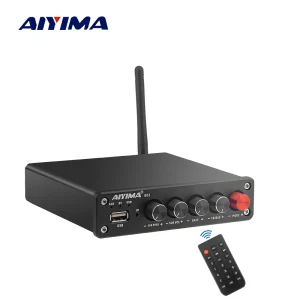 AIYIMA Audio B01 Bluetooth TPA3116D2 Amplificatore subwoofer 100W HiFi Stereo Digitale 2.1 Classe D Amp Bassi Alti Per Home Theater
