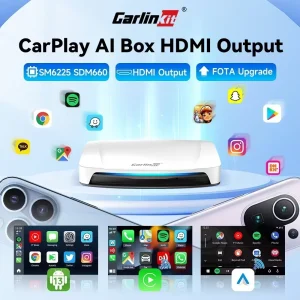 2026 Nuovo CarlinKit Android 13 CarPlay AI Box HDMI Wireless CarPlay Android Auto TV Video Box Qualcomm SDM660 Schermo diviso a 8 core