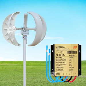 Mini controller di carica per turbina eolica MPPT 48V Max 800W IP68 per batteria al litio Lifepo4 ecc