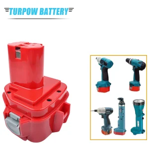 Turpow 3000mAh 12V Ni MH batteria per Makita 12V PA12 6270D 6271D 6227D 6317D 8270D 4331D batteria di ricambio per utensili elettrici