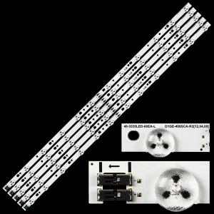 Striscia di retroilluminazione a LED per UE40EH5450 UE40EH6035 UE40EH6037 UE40EH5000W UE40EH5005K UE40EH5007K CY-DE400BGSV1V