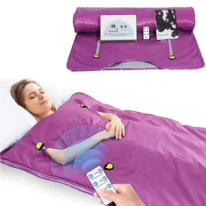 Coperta per Sauna Design con cerniera Spa portatile per la casa per la disintossicazione e la perdita di peso coperta per Sauna con controllo della temperatura