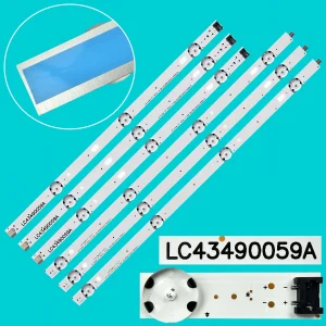 Striscia LED per LC43490059A 43UM7000PLA 43UM7100PLB 43UJ635V 43UK6300PLB 17Y 43inch_ A-Type 43UJ630 ZA 43UJ6309 HC430DGG-SLTL13
